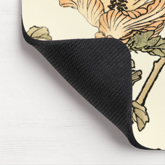 Tapis De Souris Oiseau oriental perché sur la branche (Coin)