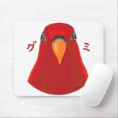 Tapis De Souris Oiseau rouge "GUMI" (Avec souris)