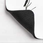 Tapis De Souris Oiseau simple sur une branche | Mousepad (Coin)