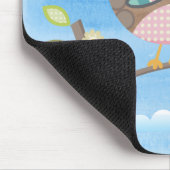 Tapis De Souris Oiseau sur une branche Mousepad (Coin)