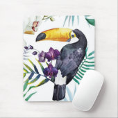 Tapis de souris - Oiseau Tropical (Avec souris)