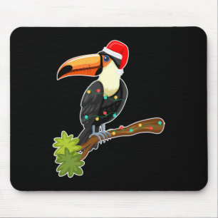 Tapis De Souris Oiseau Tropical Eté Hawaïen Toucan Noël En