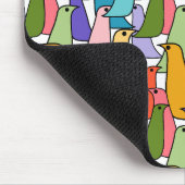 Tapis De Souris Oiseaux colorés (Coin)