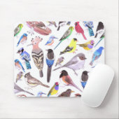Tapis De Souris Oiseaux d'Amérique - animaux domestiques et oiseau (Avec souris)