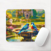 Tapis De Souris Oiseaux d'art (Avec souris)