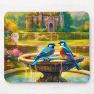Tapis De Souris Oiseaux d'art