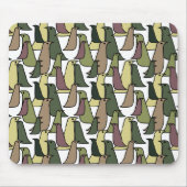 Tapis De Souris Oiseaux de Camouflage (Devant)