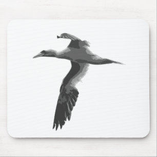 Tapis De Souris Oiseaux de mer abstraits