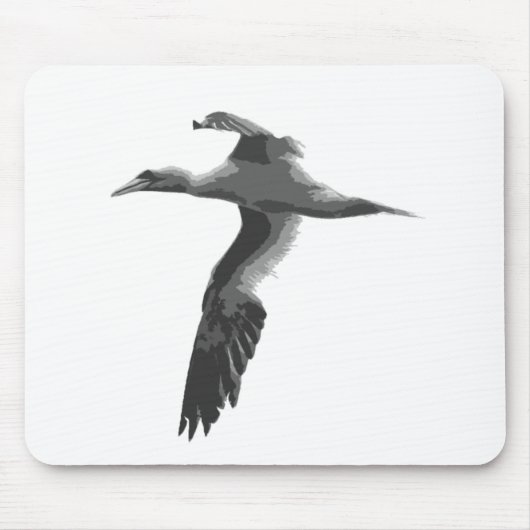 Tapis De Souris Oiseaux de mer abstraits (Devant)