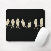Tapis De Souris Oiseaux de musique (Avec souris)