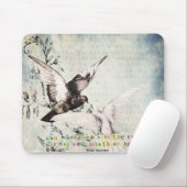 Tapis De Souris Oiseaux de printemps (Avec souris)