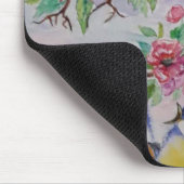 Tapis de souris Oiseaux de printemps (Coin)