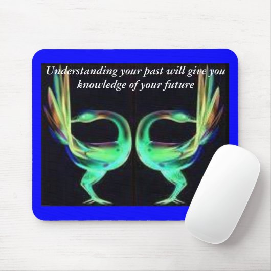 Tapis De Souris Oiseaux de Sankofa (Avec souris)