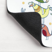 Tapis De Souris Oiseaux drôles (Coin)