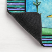 Tapis De Souris Oiseaux empilés (Coin)