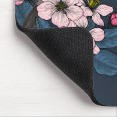 Tapis De Souris Oiseaux et fleurs (Coin)