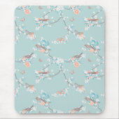 Tapis De Souris Oiseaux et fleurs (Devant)