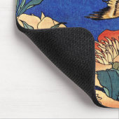 Tapis De Souris Oiseaux et fleurs japonais (Coin)