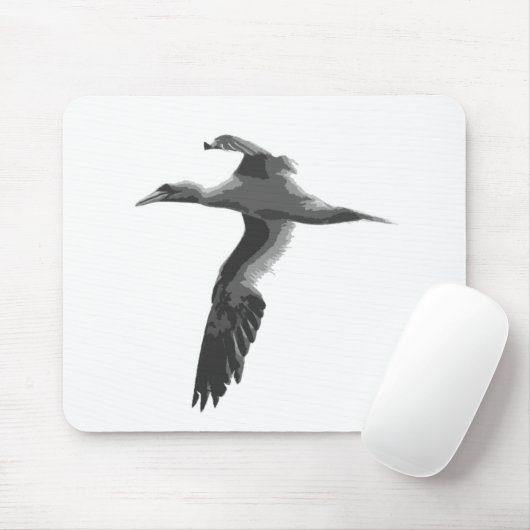 Tapis De Souris Oiseaux marins Abstraits (Avec souris)