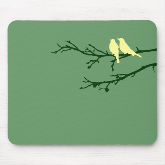 Tapis De Souris oiseaux moisis (Devant)
