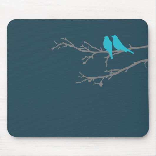 Tapis De Souris oiseaux moisis (Devant)