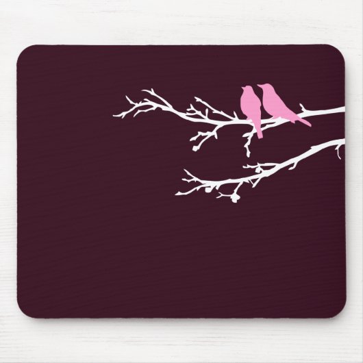 Tapis De Souris oiseaux moisis (Devant)