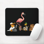 Tapis De Souris Oiseaux Mousepad d'O de bande de cruche (Avec souris)