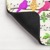 Tapis de souris Oiseaux Musicaux (Coin)