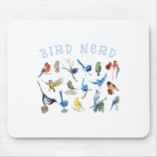 Tapis De Souris Oiseaux Observation Nerd Oiseaux Oiseaux Amateurs