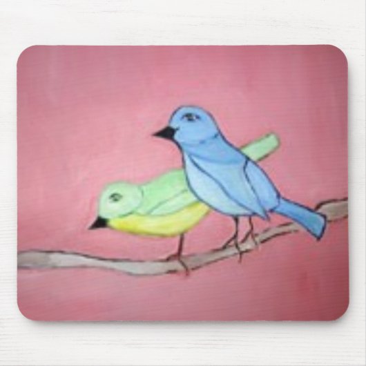Tapis De Souris oiseaux par le monde d'Éric (Devant)