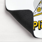 Tapis De Souris Ok, Mais Première Pizza (Coin)