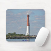 Tapis De Souris "Old Barney" Barnegat Lighthouse LBI NJ (Avec souris)