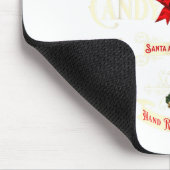 Tapis De Souris Old Fashioned North Le Candy Cane Company Elf Chri (Coin)