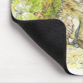 Tapis De Souris Old Mr Prickly Pin (Hedgehog) (by Beatrix Potter) (Coin)