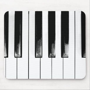 Tapis De Souris Old Piano Keys Drôle Cool