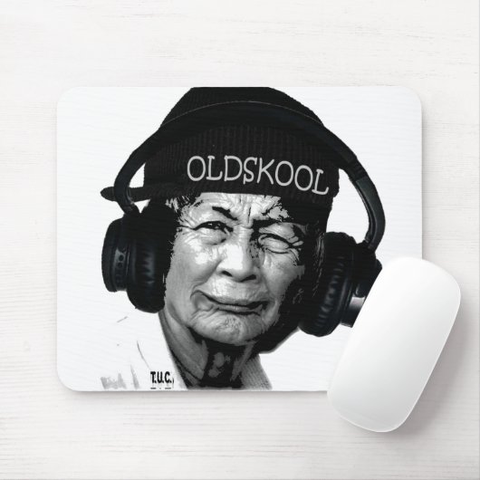 TAPIS DE SOURIS OLDSKOOL (Avec souris)