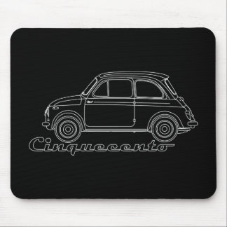 Tapis De Souris Oldtimer Fiat Cinquecento