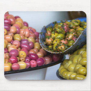 Tapis De Souris Olives Au Marché