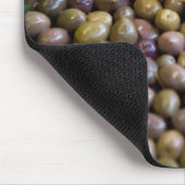 Tapis De Souris Olives exposées au marché (Coin)