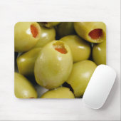 Tapis De Souris Olives vertes Mousepad (Avec souris)