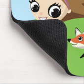 Tapis De Souris Olivia et cheddar (Coin)