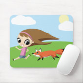 Tapis De Souris Olivia et cheddar (Avec souris)