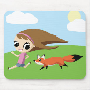 Tapis De Souris Olivia et cheddar