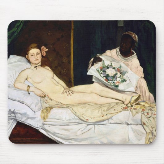 Tapis De Souris Olympia, Edouard Manet, 1863 (Devant)