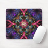 Tapis De Souris Om Angels Fractal New Age Art (Avec souris)