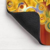 Tapis De Souris Om Lotus | zoom orange jaune (Coin)