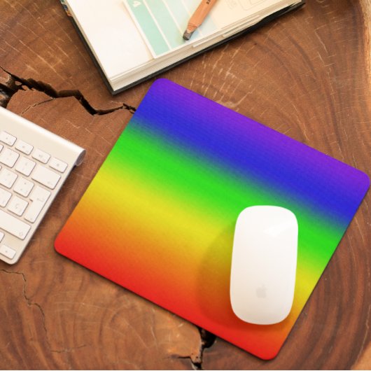 Tapis De Souris Ombre arc-en-ciel
