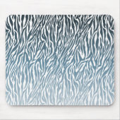 Tapis De Souris Ombre d'impression Wild Blue Zebra (Devant)
