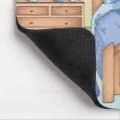 Tapis De Souris Ombre du hamster (Coin)