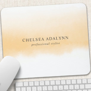 Tapis De Souris Ombre Or Aquarelle Entreprise Minimaliste